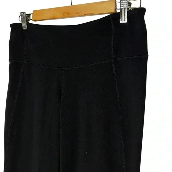 Lululemon Black Yoga Pants Womens  Workout Gather & grow crop capri Size 8 - Picture 8 of 11